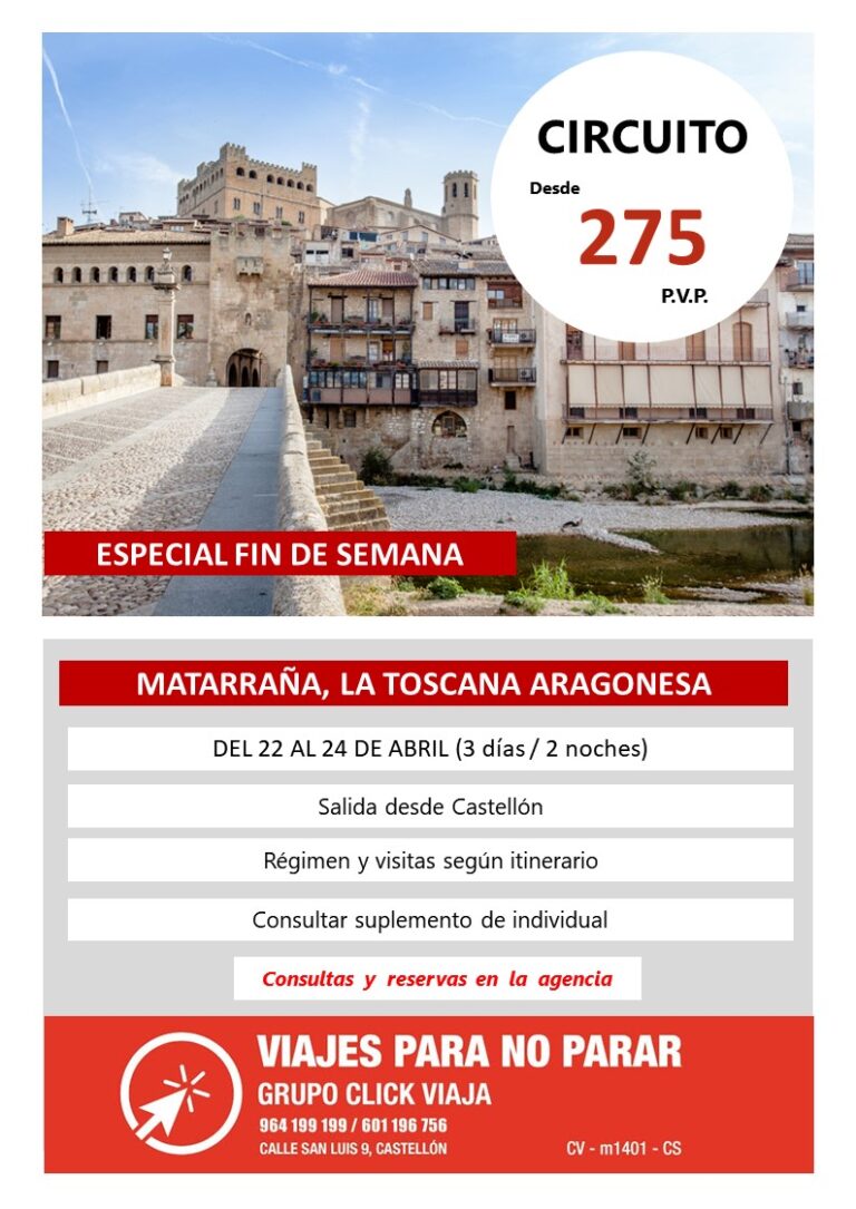 Escapada de fin de semana a la Matarraña